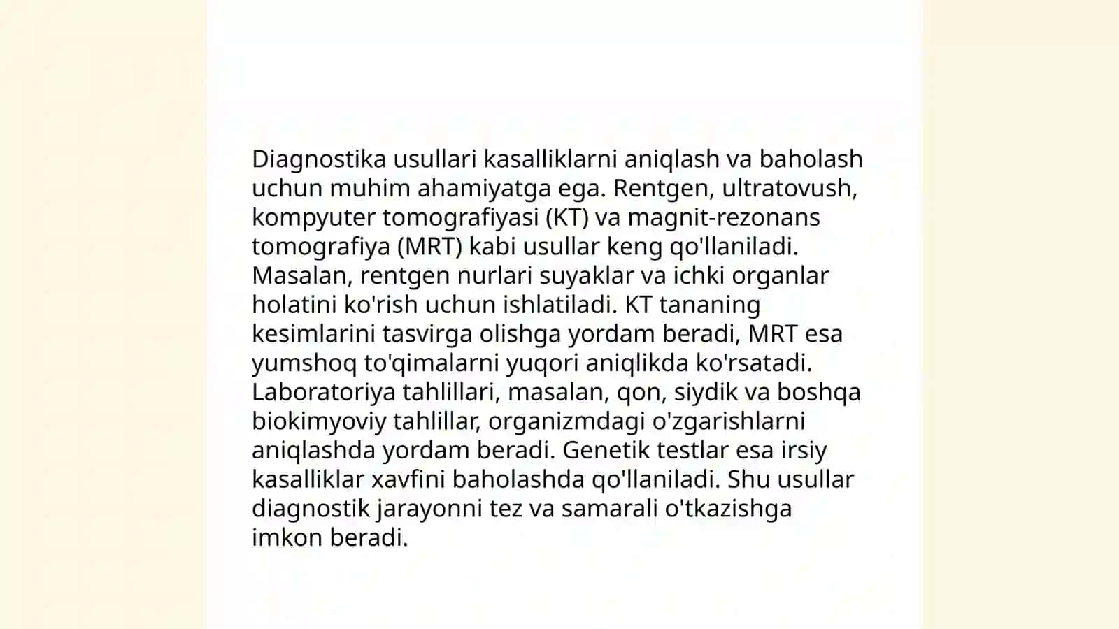 Ta'lim diagnostikasi 4