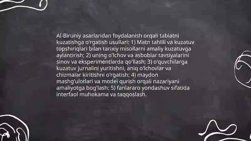 Sharq mutafakkirlari merosidan foydalanish 4