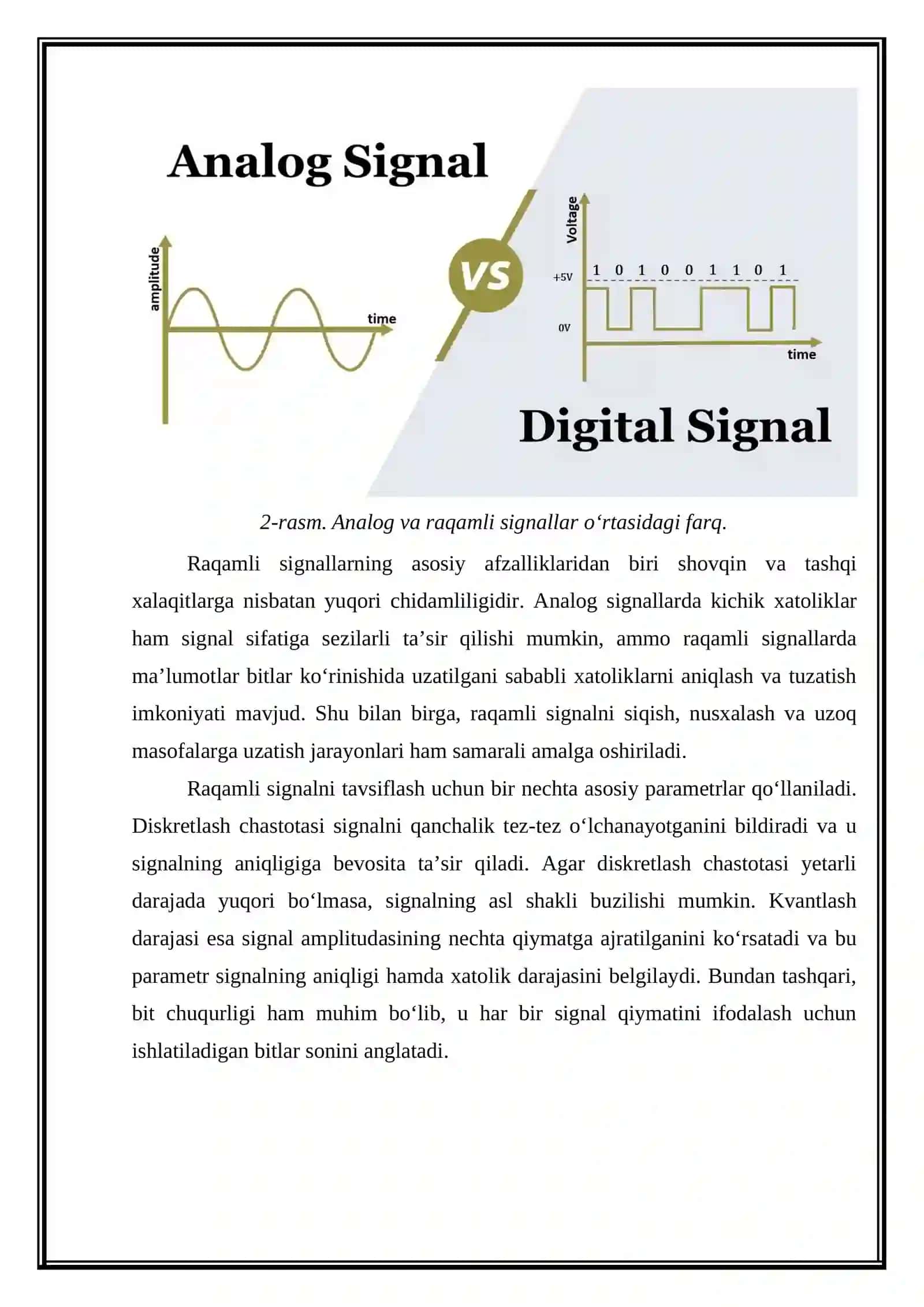 Raqamli signal va o‘rnatilgan tizim protsessorlari 4