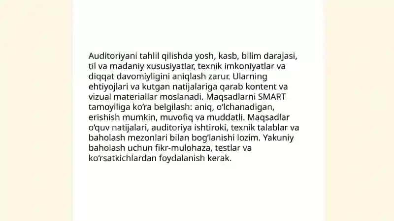 Multimediali taqdimotlar tayyorlash 4