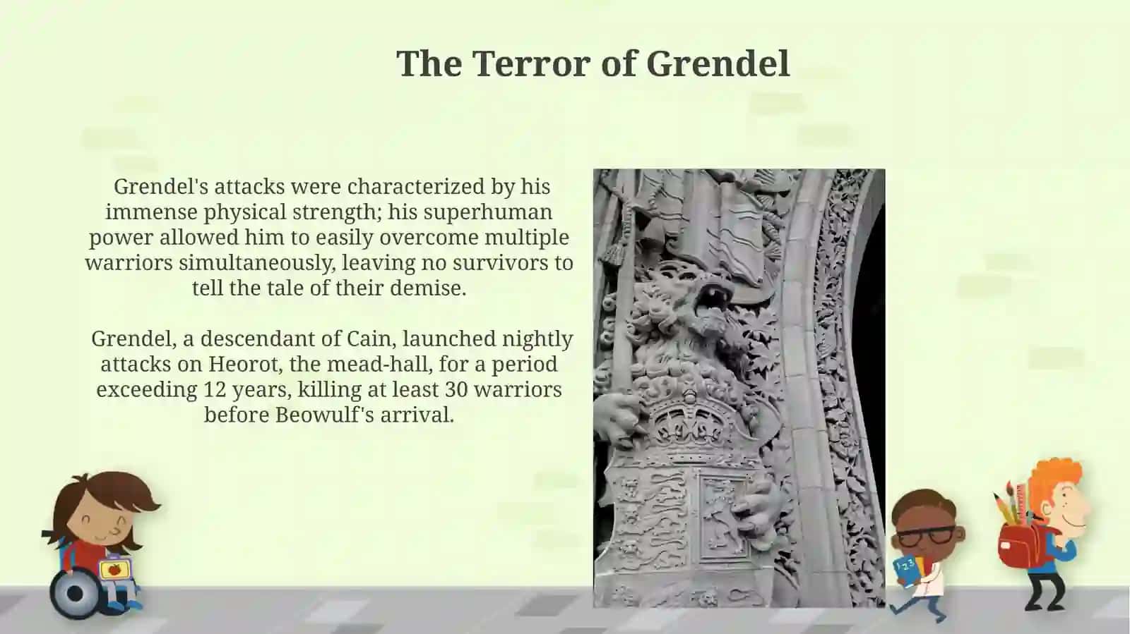 Epic poem Beowulf 4
