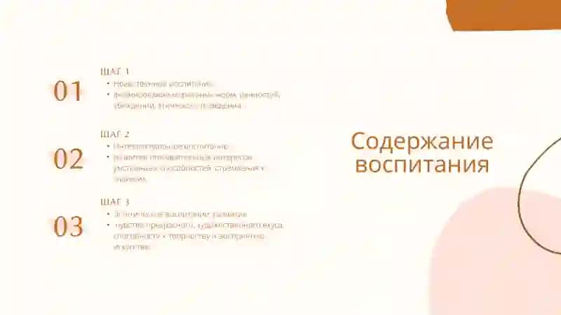 Содержание, формы и методы воспитания в педагогическом процессе 4