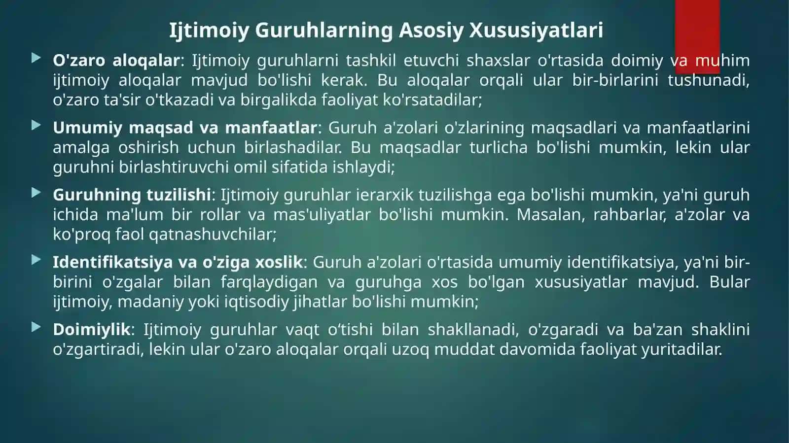 Individ va ijtimoiy guruhlar siyosiy jarayonlarning subekti sifatida 4