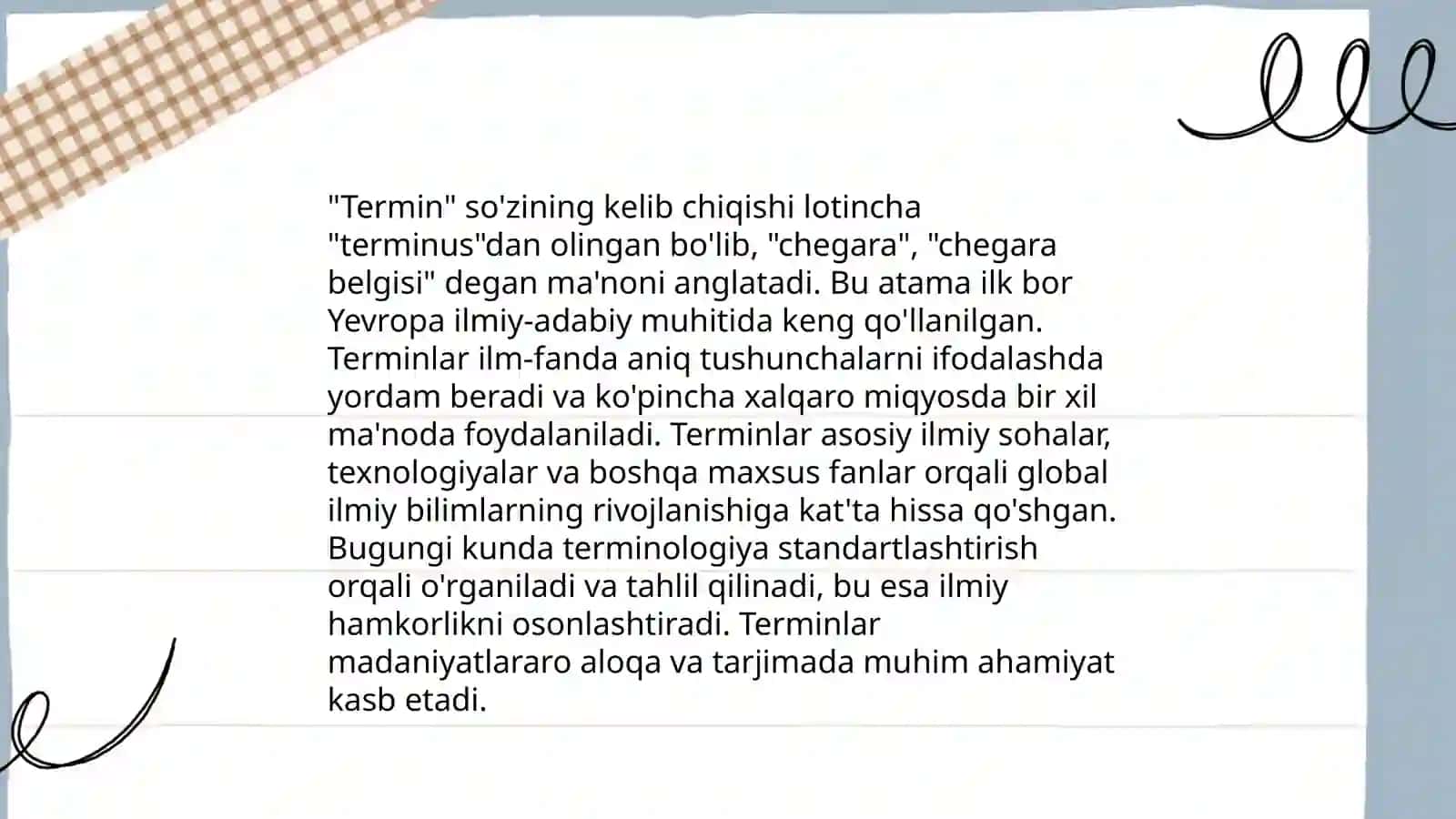 Terminologiya. Terminlar mohiyati 4