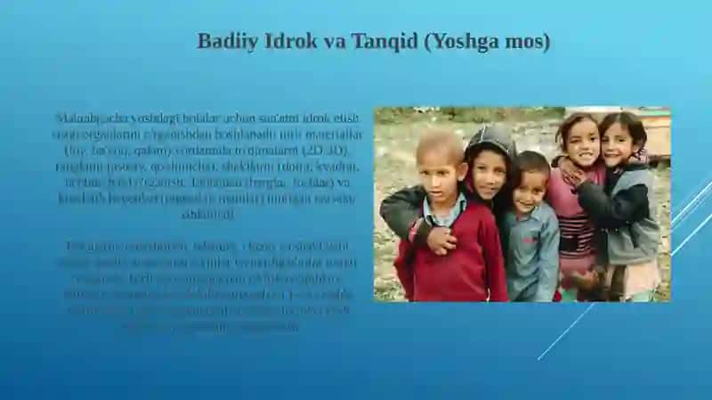 Maktabgacha yoshdagi bolalarni tasviriy san'at asarlari bilan tanishtirish 4