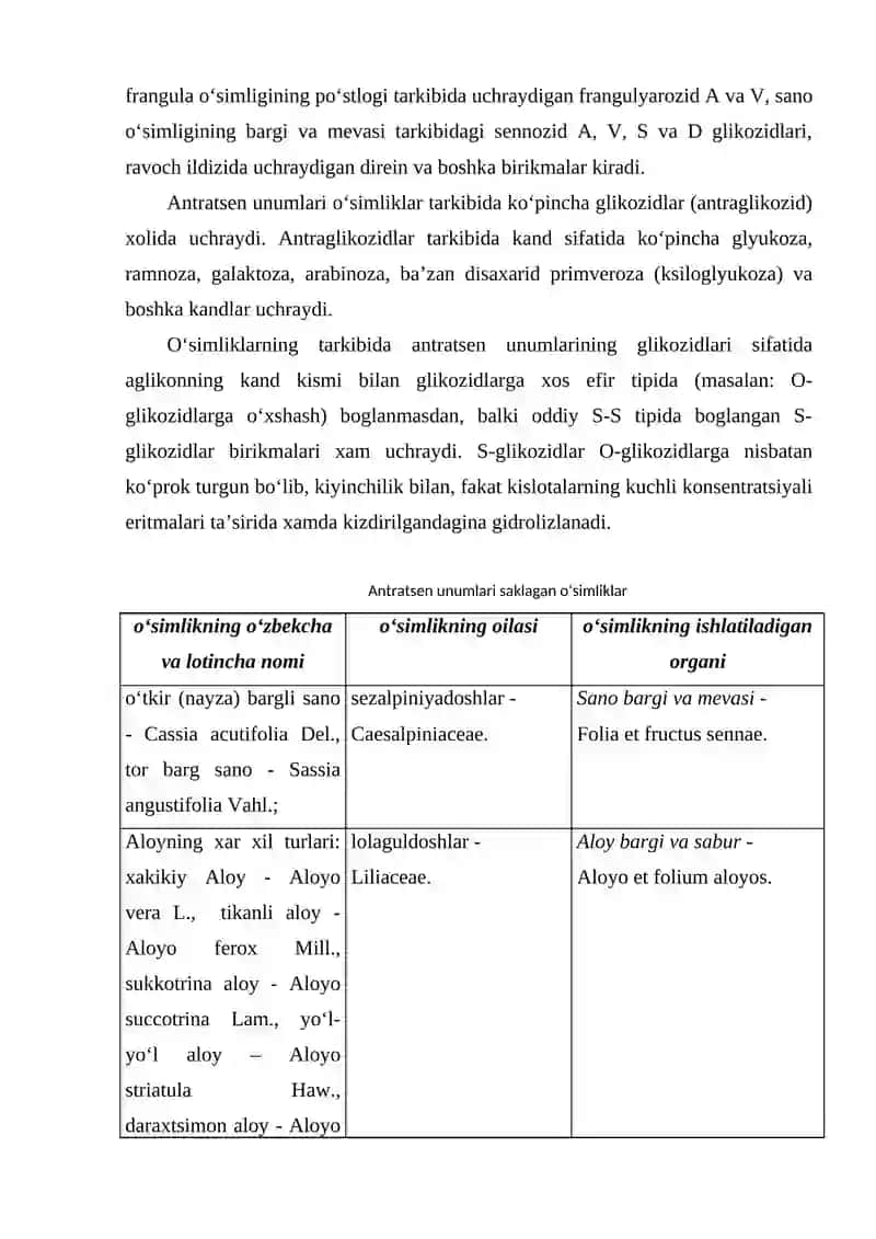 Antratsen unumlari 4