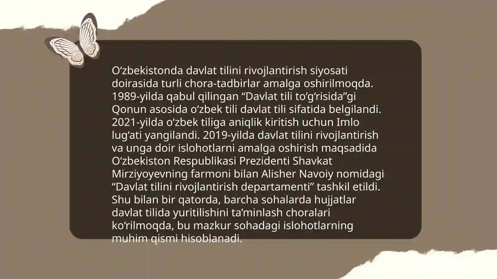 Oʻzbek tili davlat tili sifatida 4
