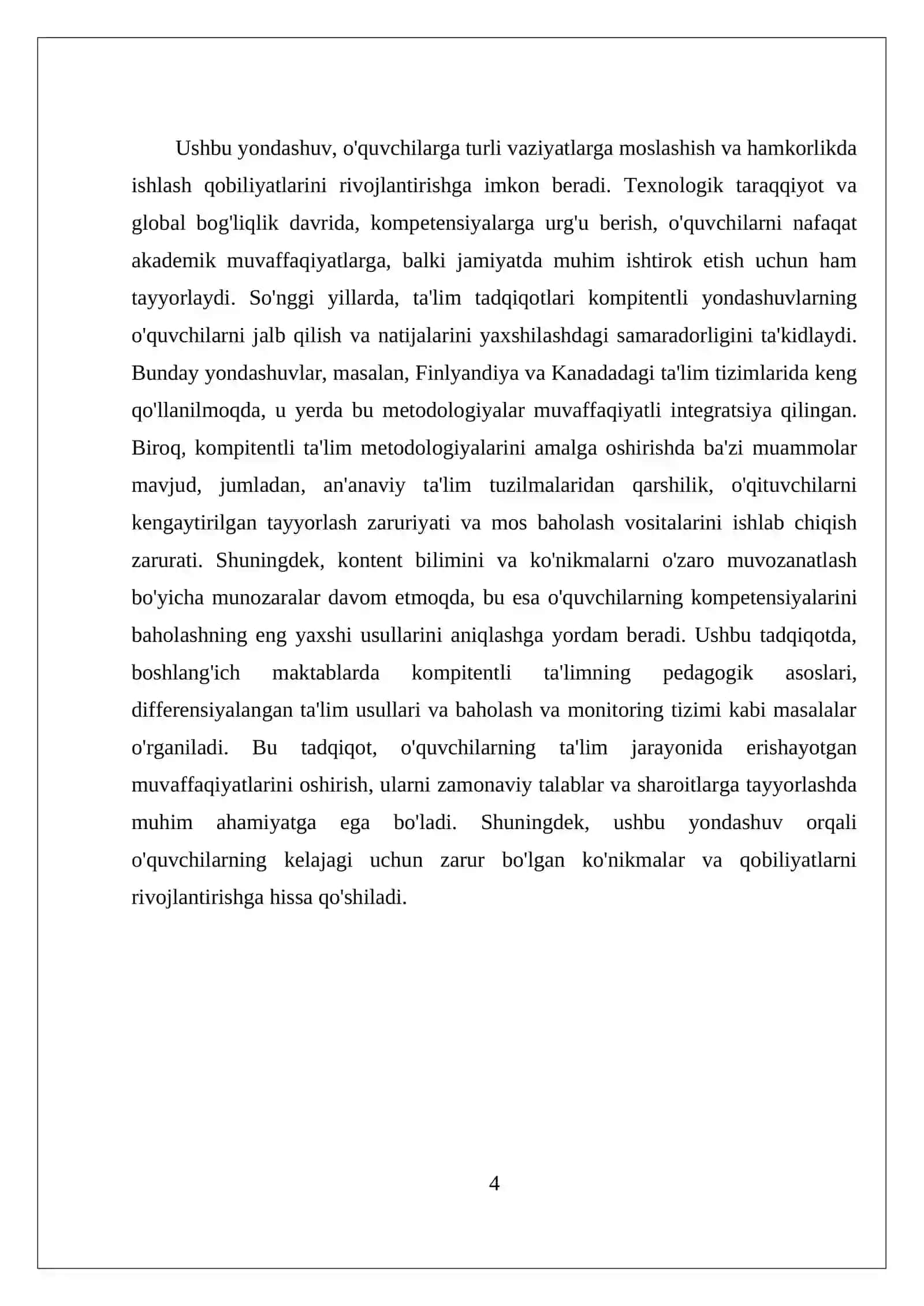 Kompitentli Yondashuvga Asoslangan Dars O'tish Metodikasi 4