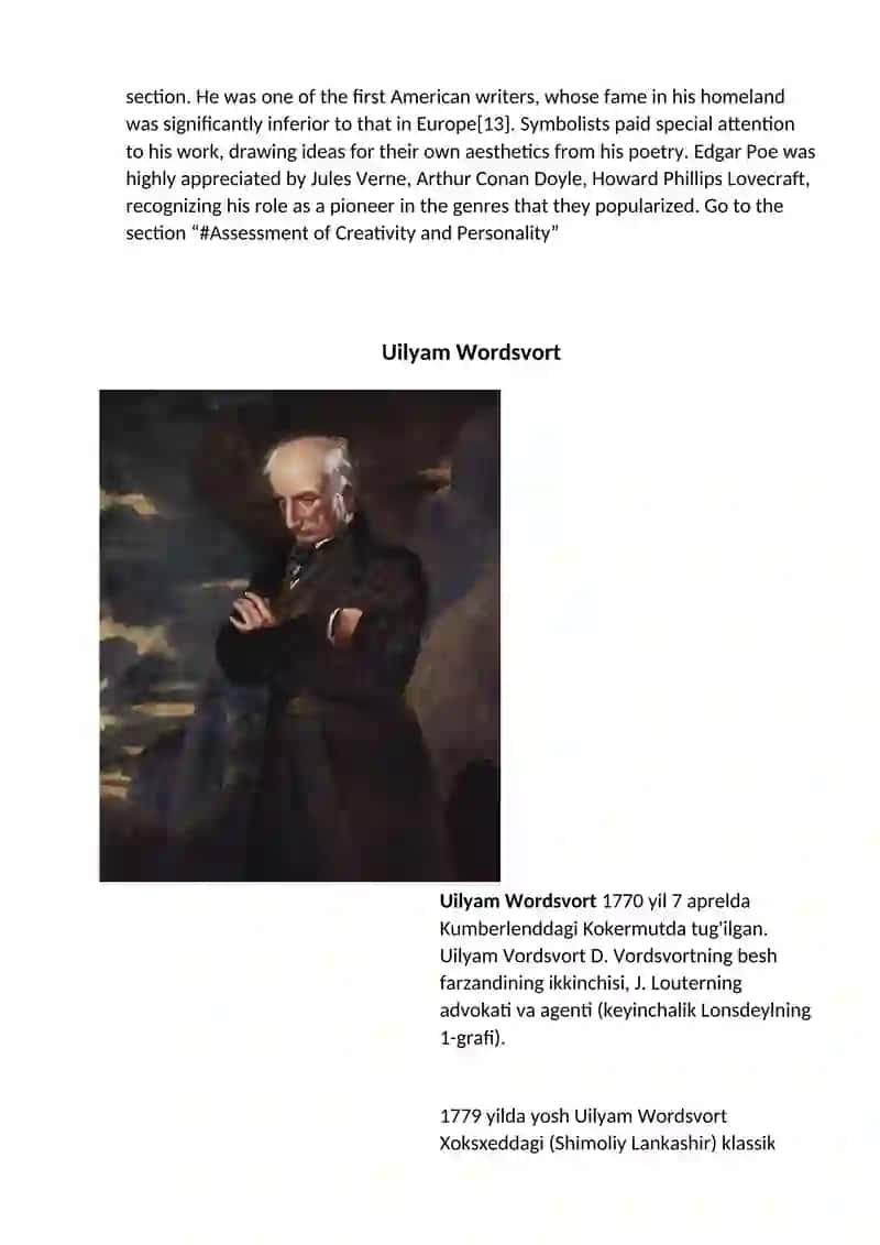 Information About English Poets 4