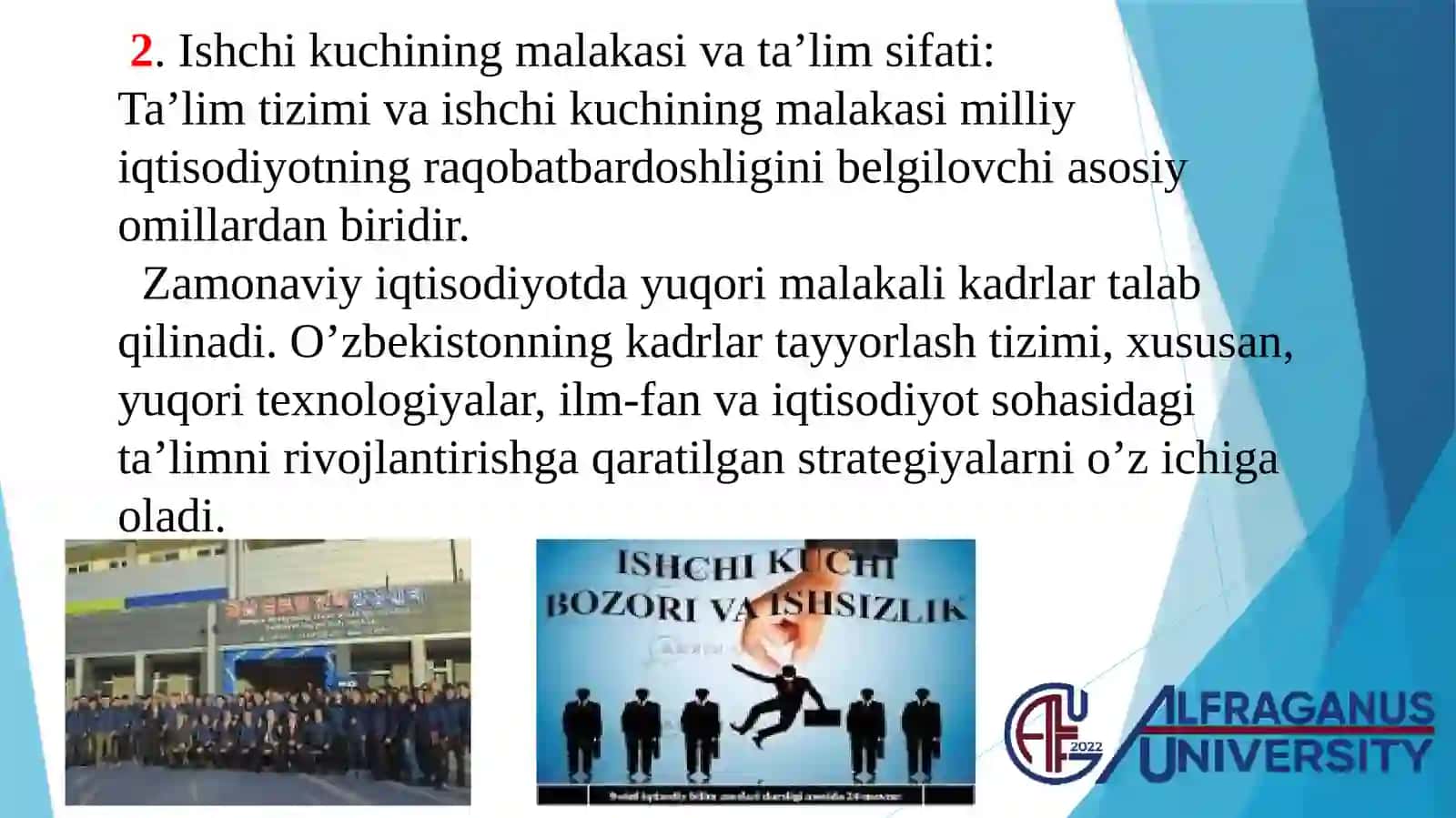 GLOBAL IQTISODIY RIVOJLANISH VA MILLIY IQTISODIYOT RAQOBATBARDOSHLIGI 4