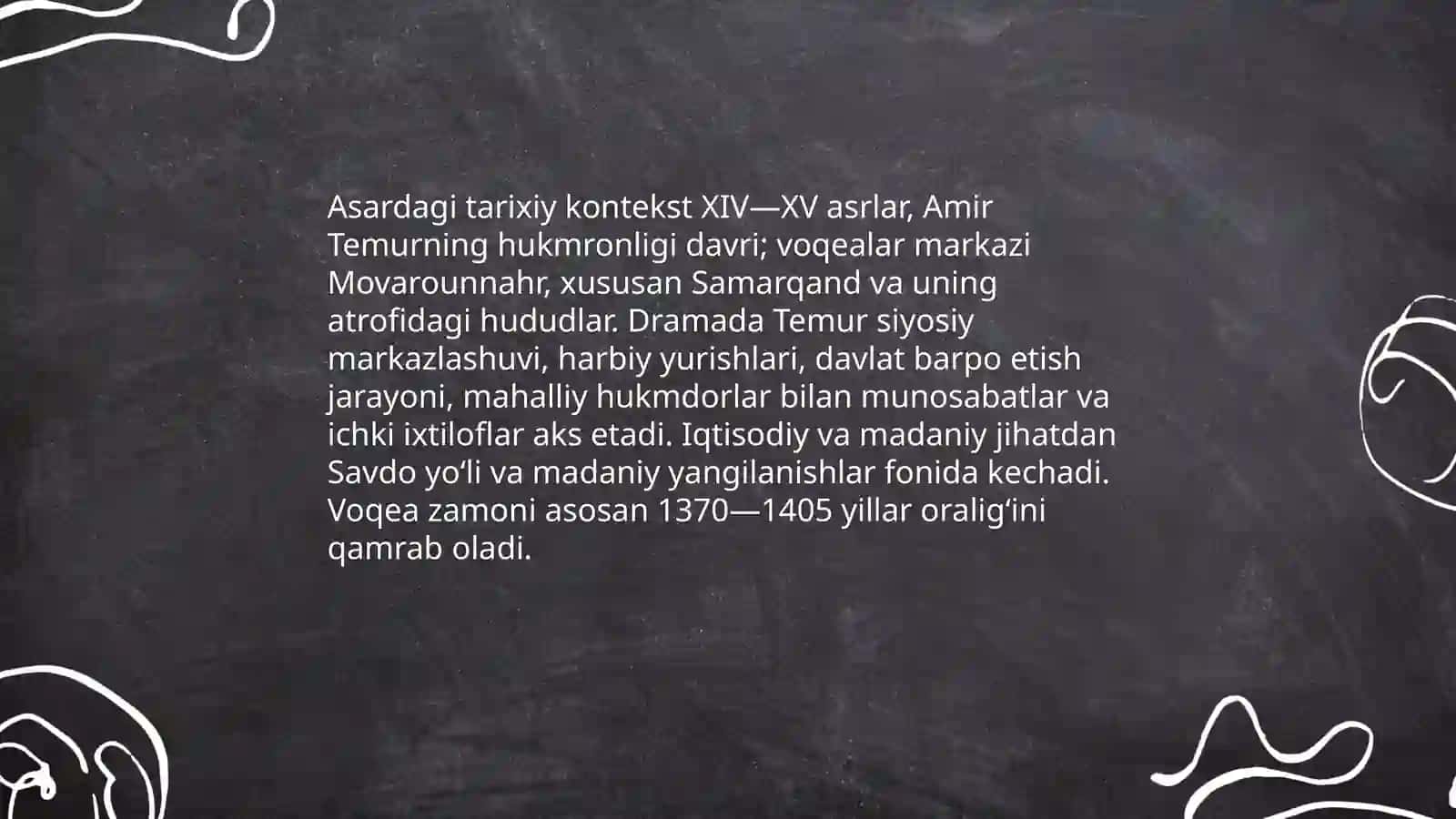 Sohibqiron dramasi 4