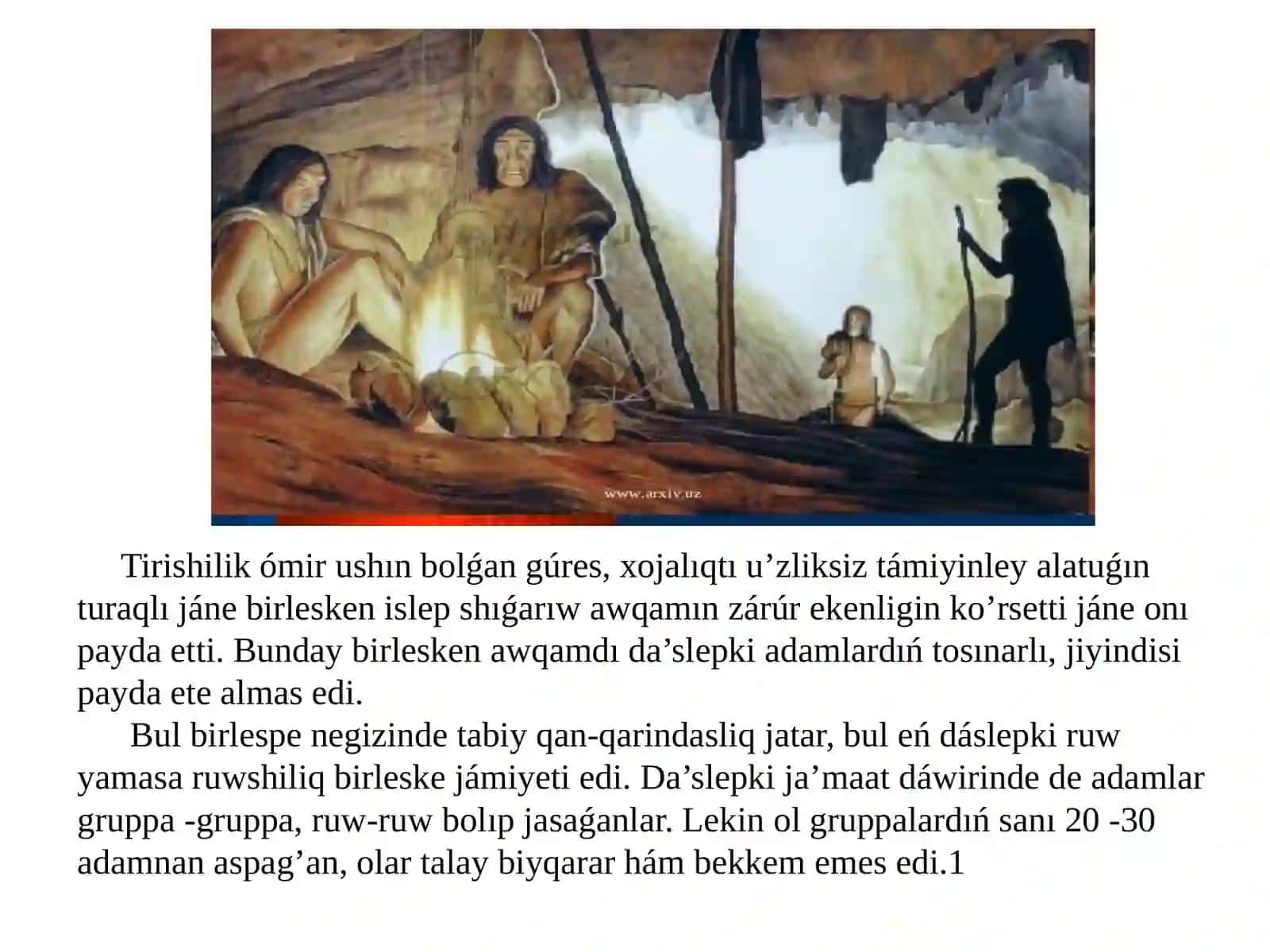Dáslepki ruwdin’ ulıwma qásiyetleri 4