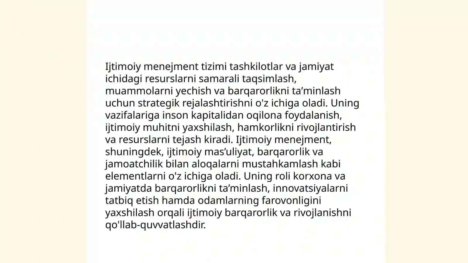Ijtimoiy siyosat menejmentni amalga oshirishning universal texnologiyalari 4