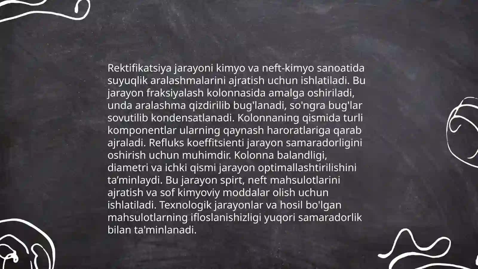 Oddiy haydash va rektifikatsiya qurilmalari, ularning xavfsiz ishlashi uchun talablar 4