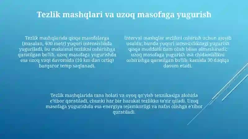 Yugirish turlari va texnikasi 4