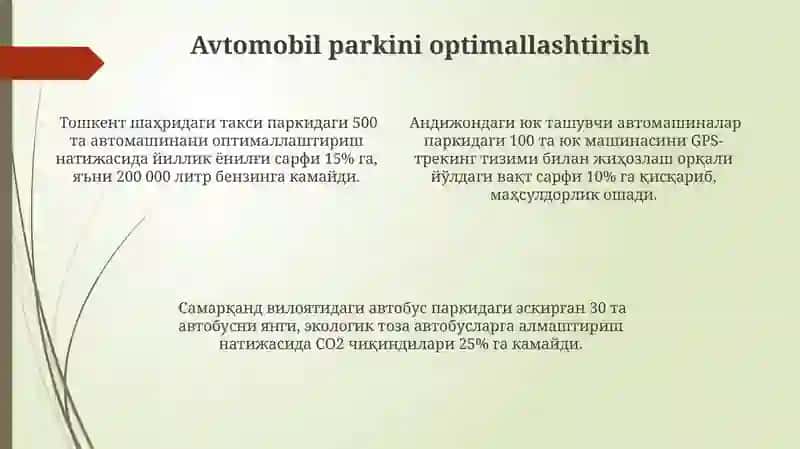 Avtomobilni boshqarish tizimlari 4