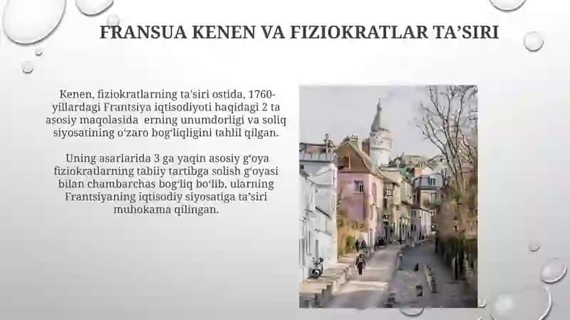Angliya va Fransiyada klassik iqtisodiyot maktabning vujudga kelishi 4