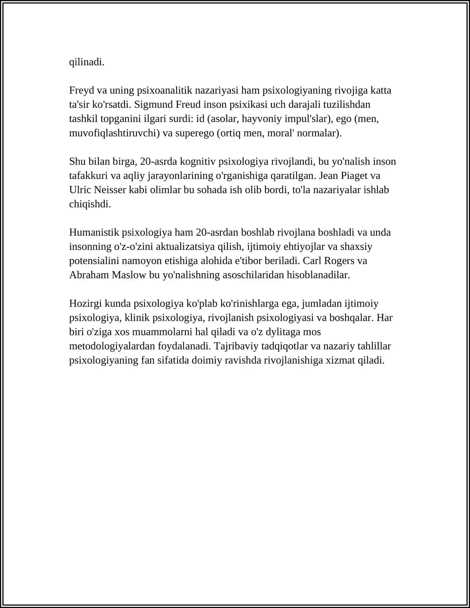 PISIXOLOGIYANI KELIB CHIQISHI 4