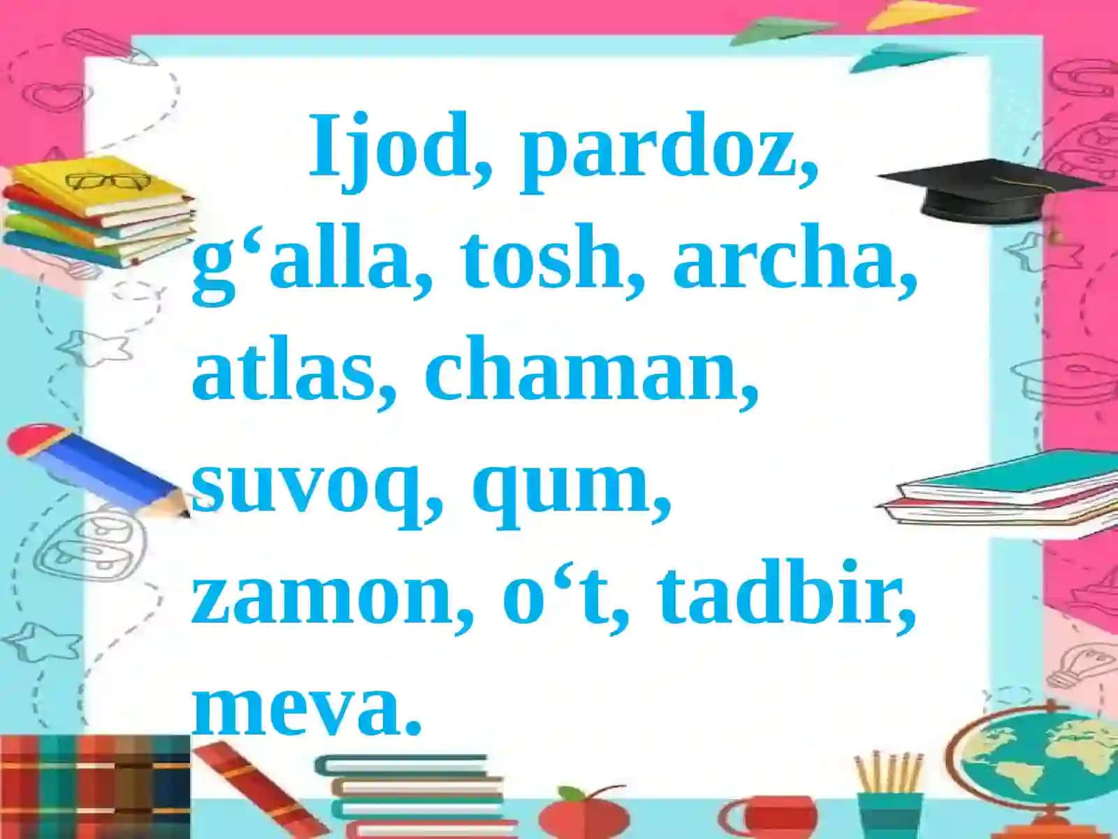 Otyasovchi qo‘shimchalar 4