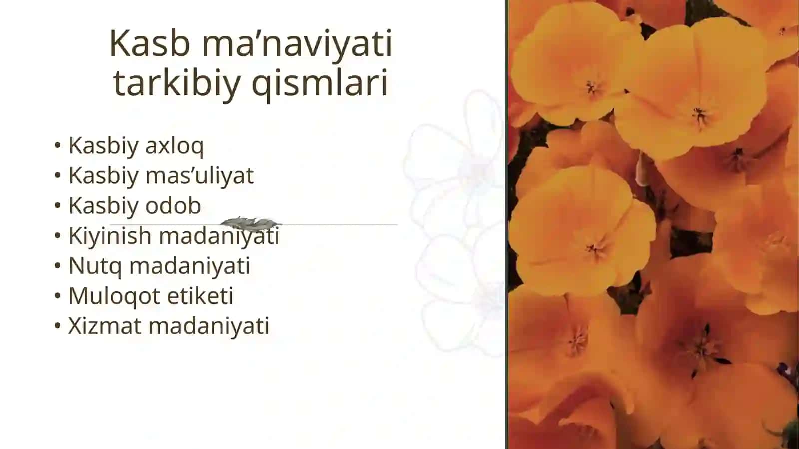 Kasb ma’naviyatida etiket. Kasb ma’naviyatida kiyinish madaniyati va qoidalari 4