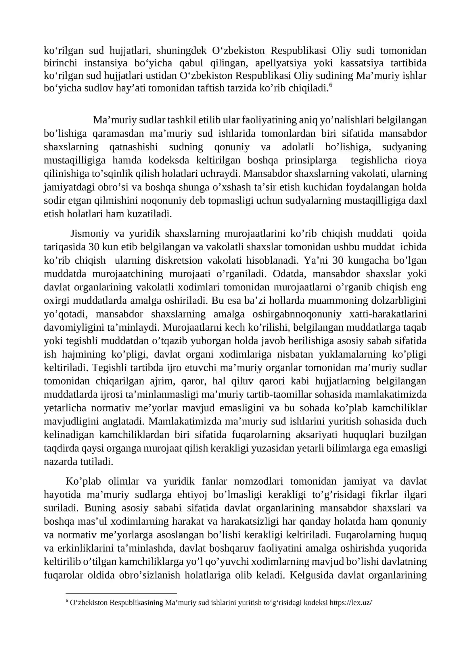 Ma‘muriy sudlar faoliyatini takomillashtirish va davlat xizmatlari ustidan shikoyat mexanizmlari 4