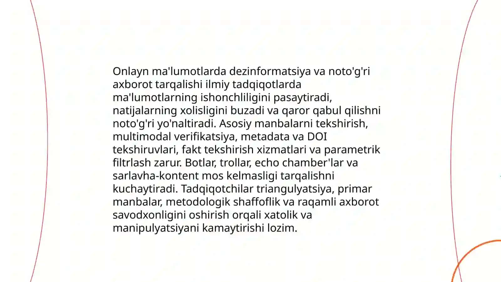 Intenet ma’lumotlaridan ilmiy tadqiqotda foydalanish muammolari 4