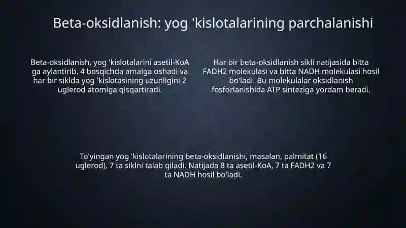 Yoʻgʻlarning oraliq almashinuvi 4