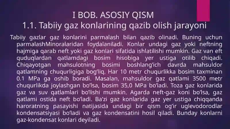 Aholigatabiiy gazni xavfsiz, me’yorida yetkazib berish usullari 4