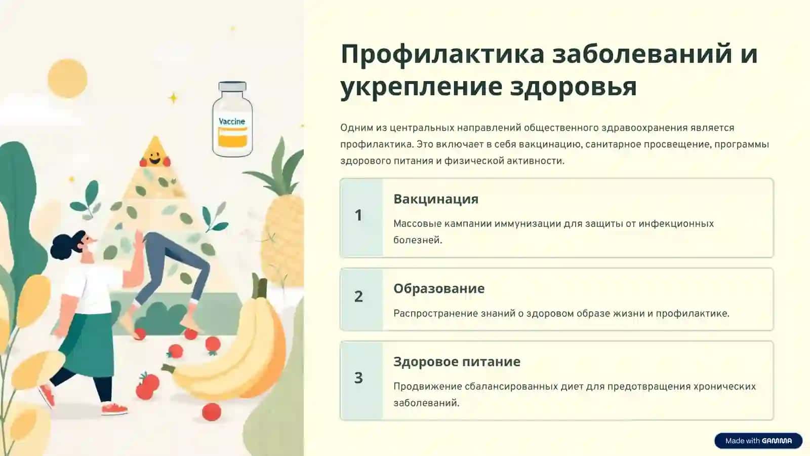 Общественное здравоохранение: Введение 4