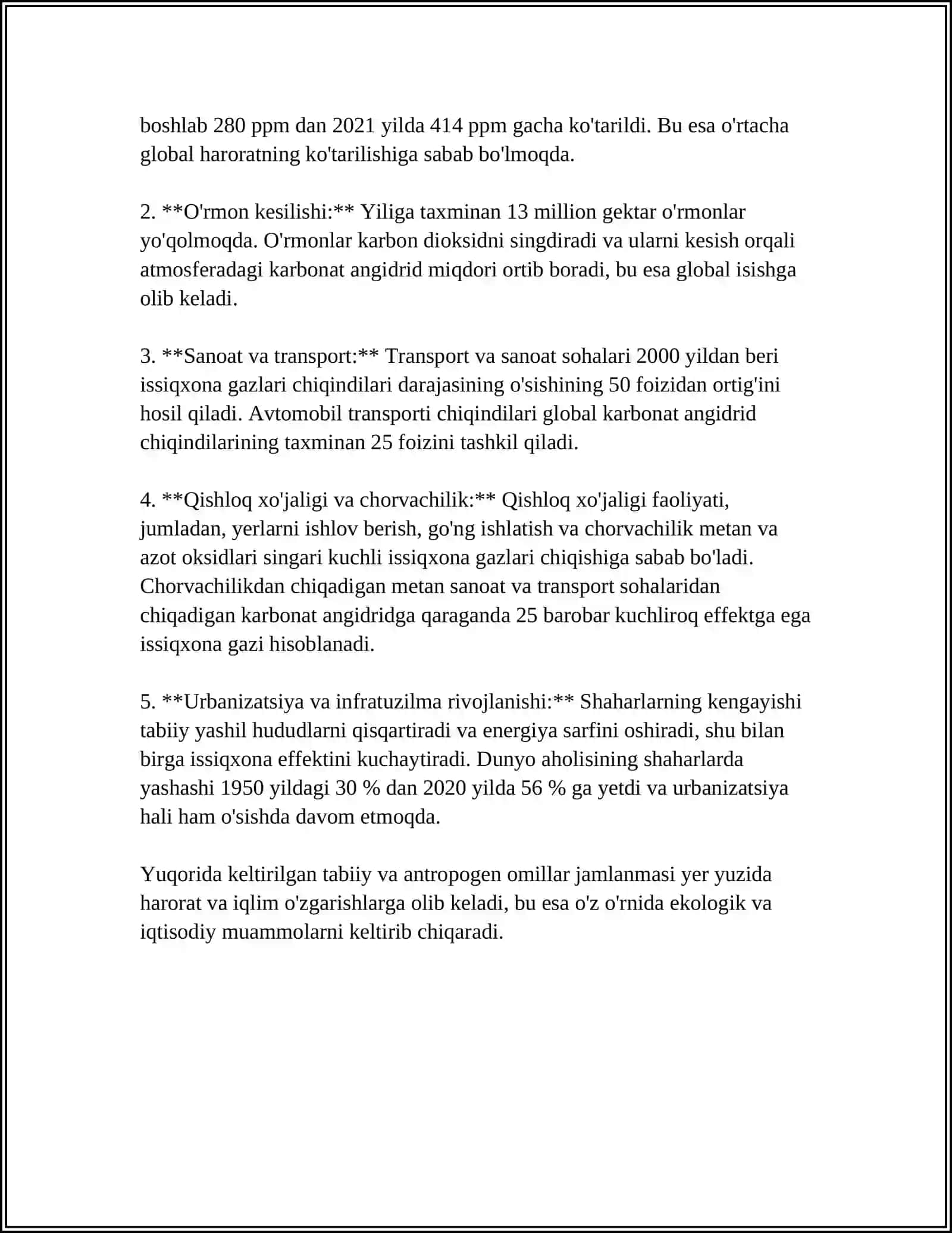 IQLIM OʻZGARISHI VA TARIXIY GEOGRAFIK JARAYONLAR 4