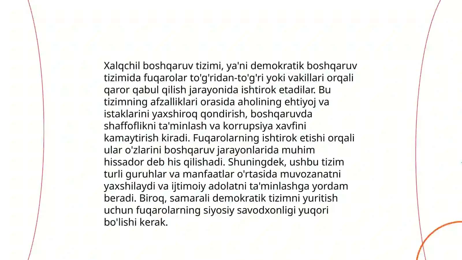 Yangi O'zbekistonda xalqchil va insonparvar davlat qurishning ijtimoiy-siyosiy ahamiyati 4