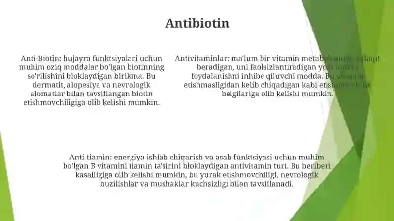 Antivitaminlar 4