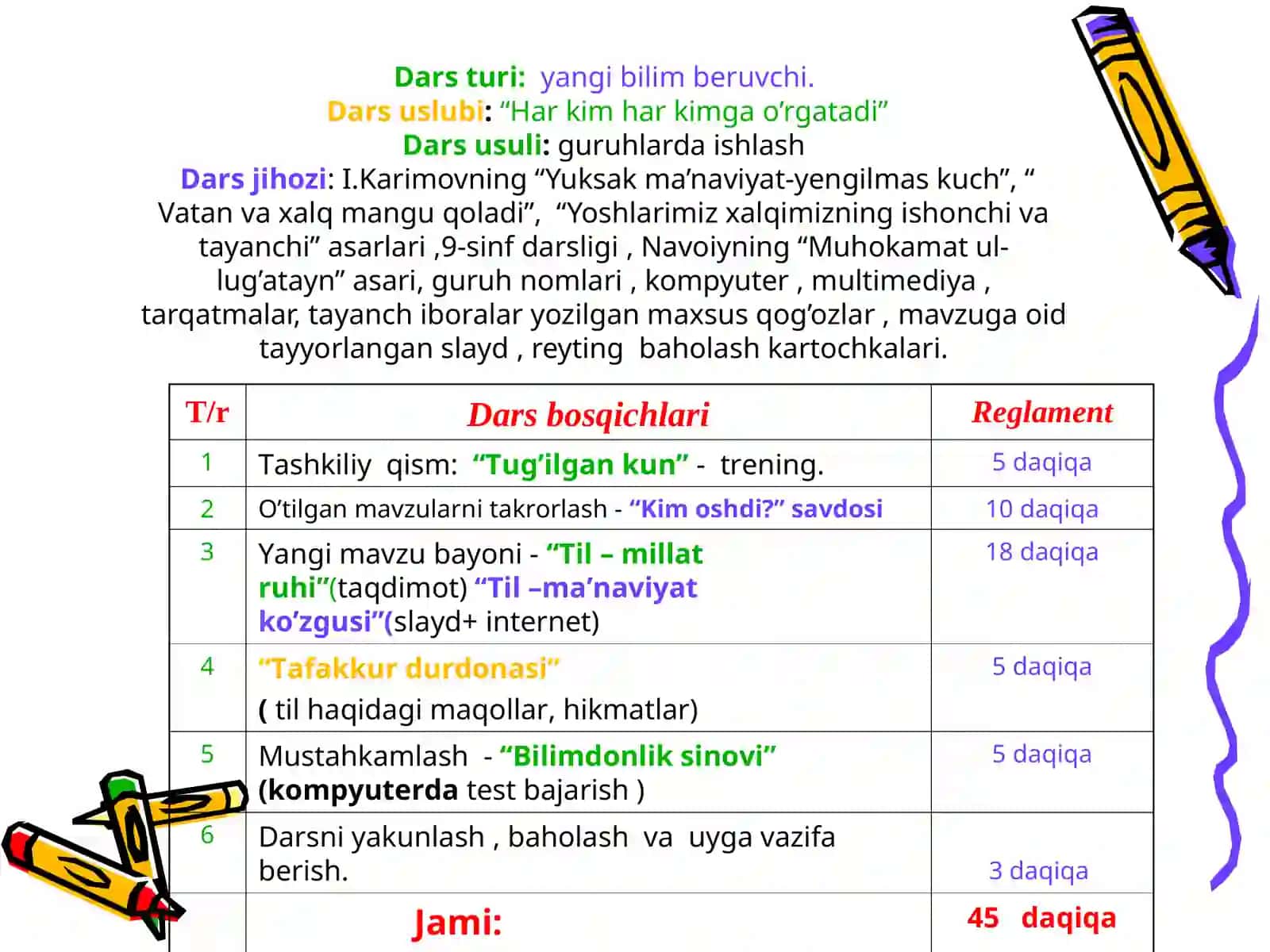 RADJABOVA KOMILABAHODIROVNAning DARS ISHLANMASI 4