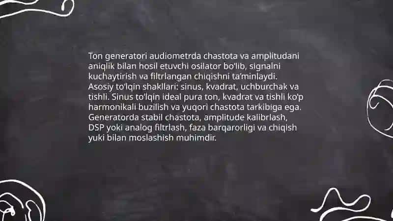 Audiometrning ishlash prinsipi 4