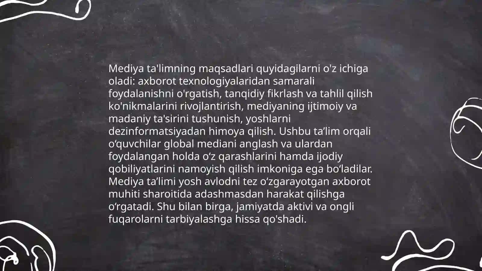 Mediya ta'limning kino ta'limni paydo bulishi 4