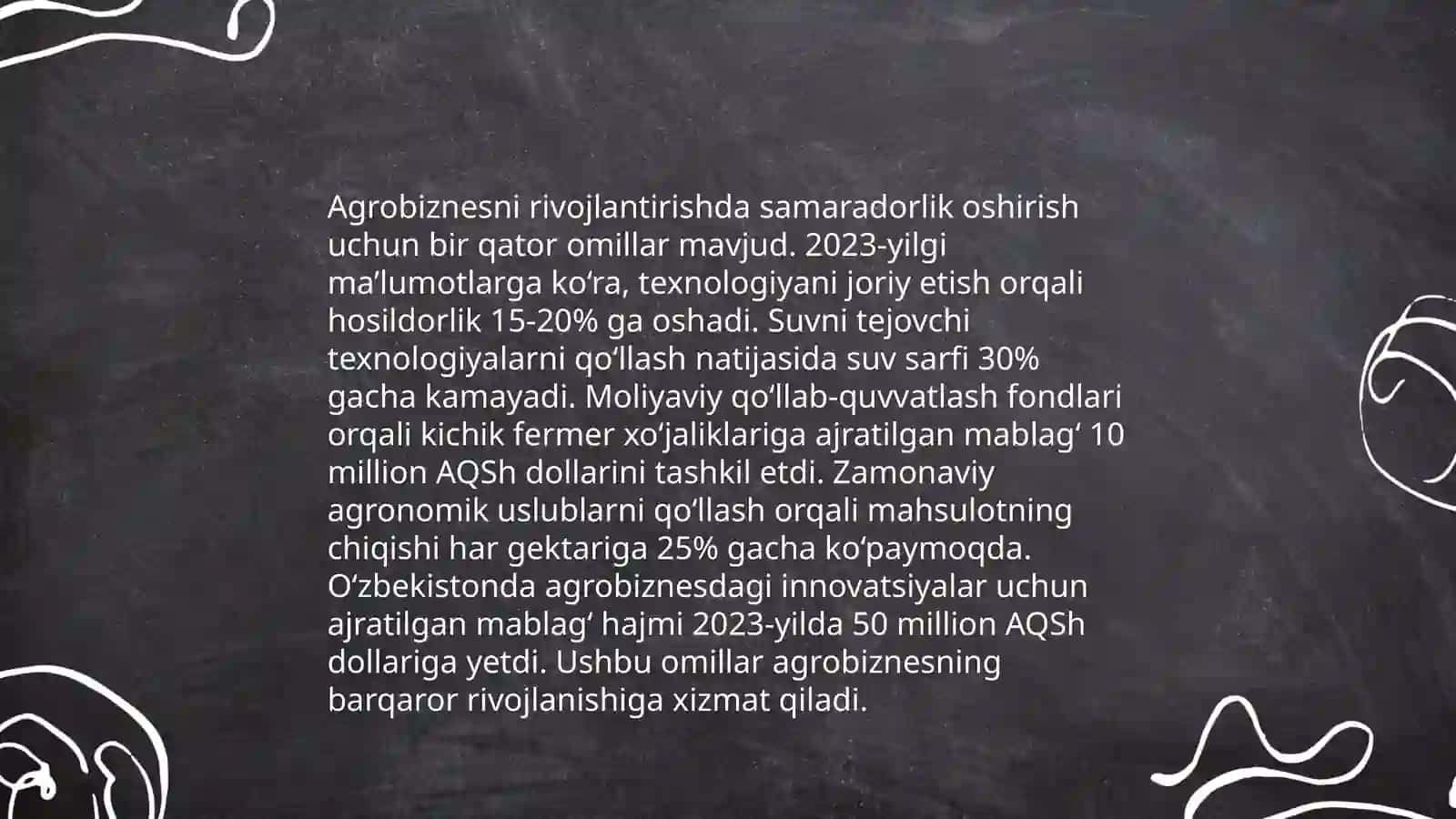 Agrobiznesni tashkil etish va boshqarish fanining mohiyati va ahamiyati 4