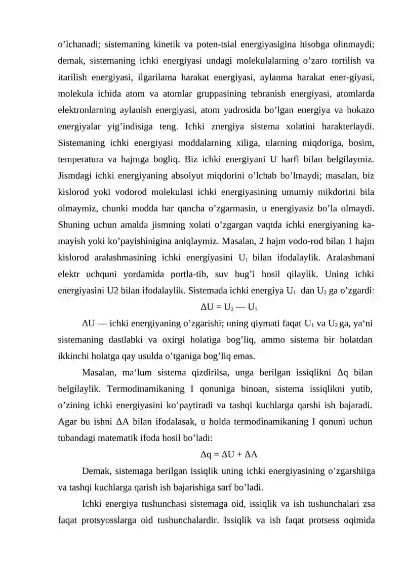 Termodinamika asoslari 4