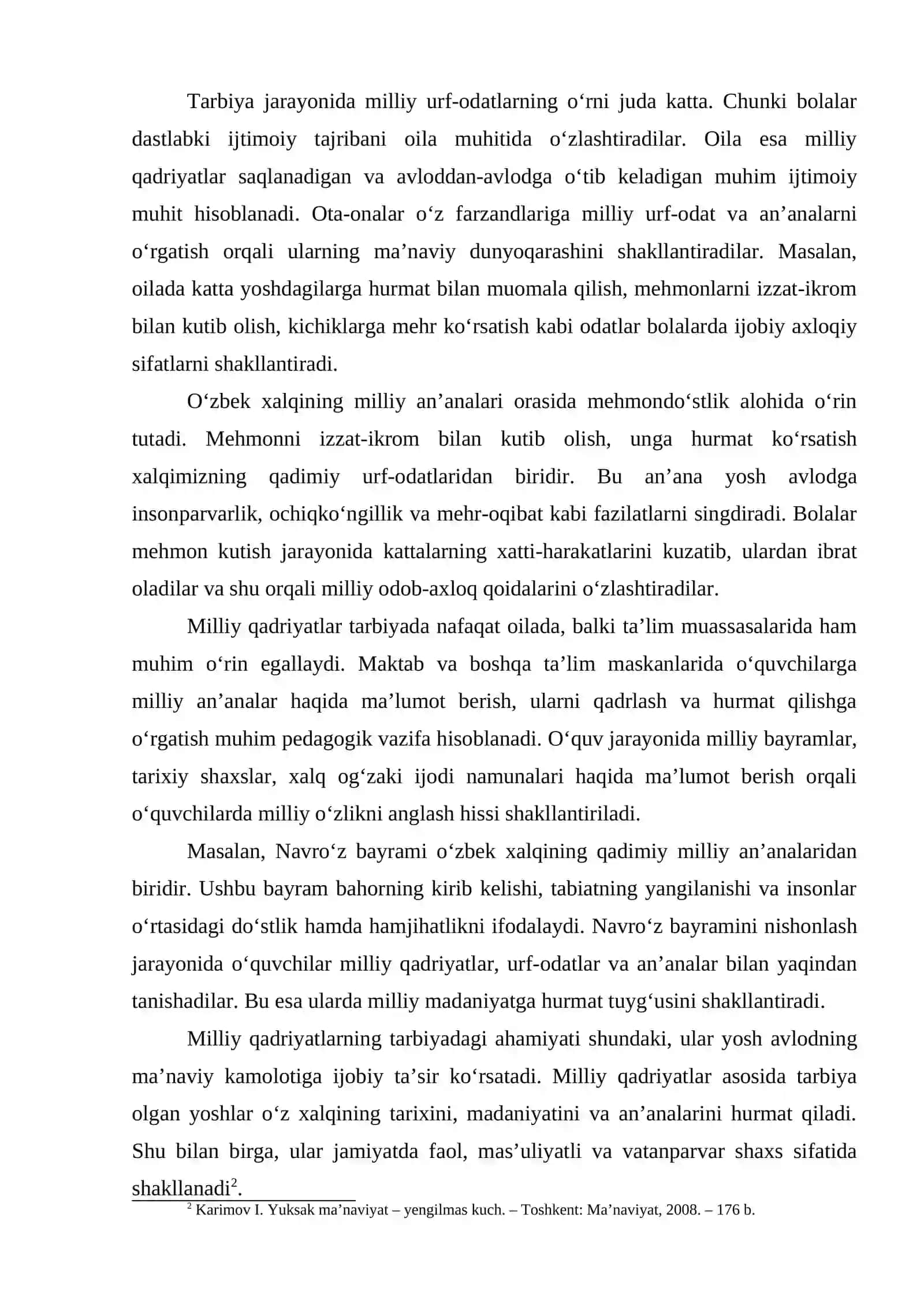 MILLIY URF - ODAT QADRIYAT VA ANʼANALAR TARBIYA ASOSI 4