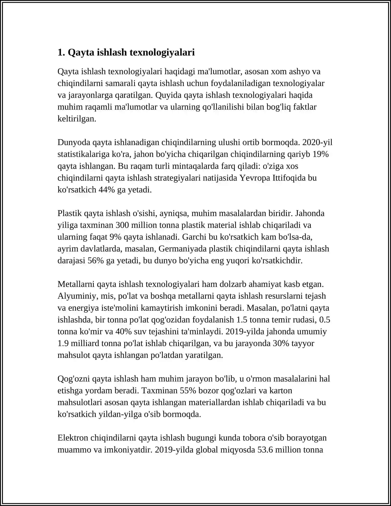 QAYTA ISHLASH VA GAZNI TOZALASH TEXNOLOGIYALARI 4