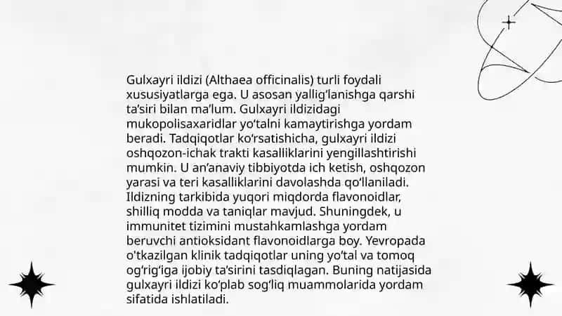 Gulxayri ildizi 4