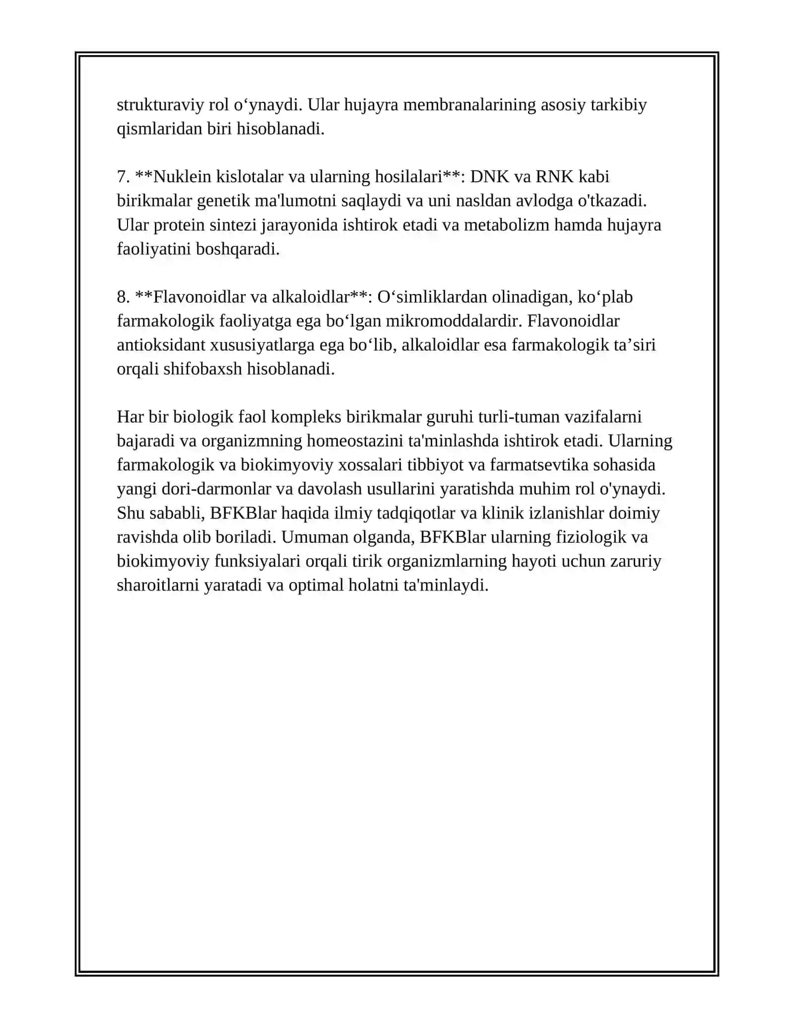 BIALAGIK FAOL KOMPLEKS BIRIKMALAR 4