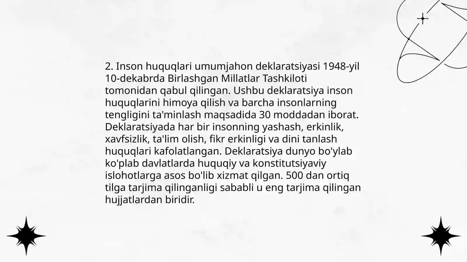 BMT va inson huquqlari 4