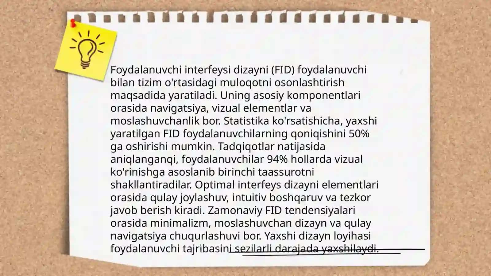 Foydalanuvchi ehtiyojlarini aniqlash 4
