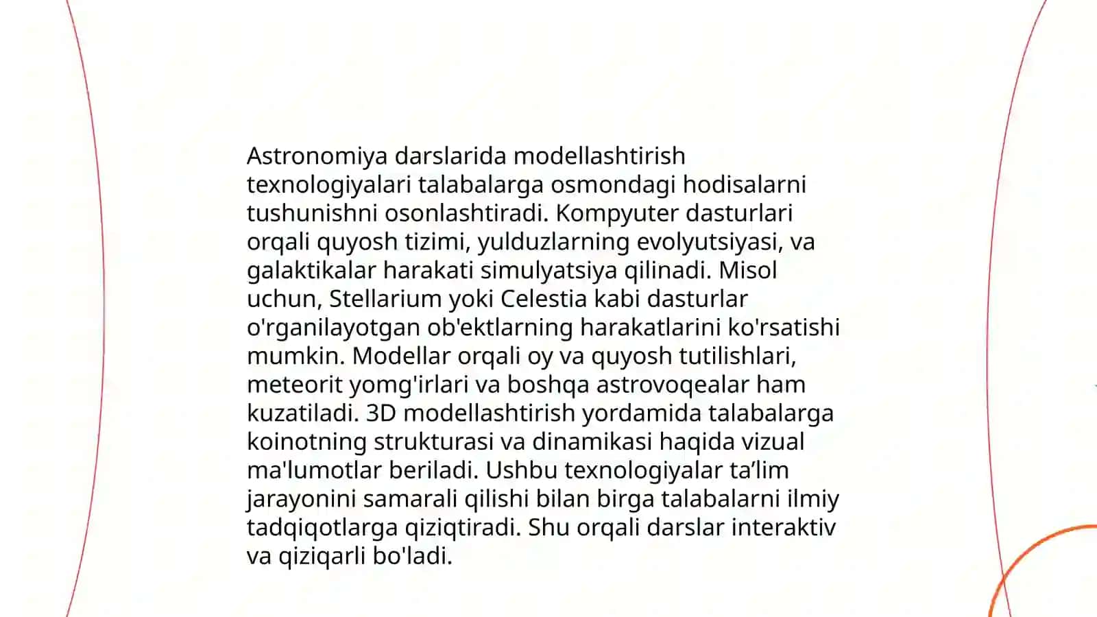 Fizika va astranomiya talimida loyihalashtirish va modellashtirish talim texnologiyalarini qollash metodikasi 4
