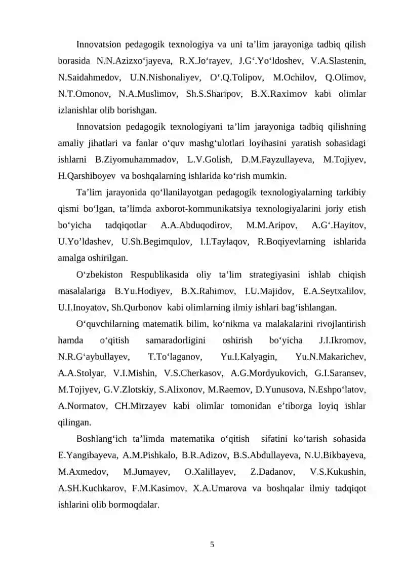 MATEMATIK FIKRLASH QOBILIYATINI RIVOJLANTIRISHNING PEDAGOGIK ASOSLARI. BOSHLANG‘ICH SINF O‘QUVCHILARINING  MATEMATIK FIKRLASH QOBILIYATINI  RIVOJLANTIRISHNING PEDAGOGIK  ASOSLARI 4