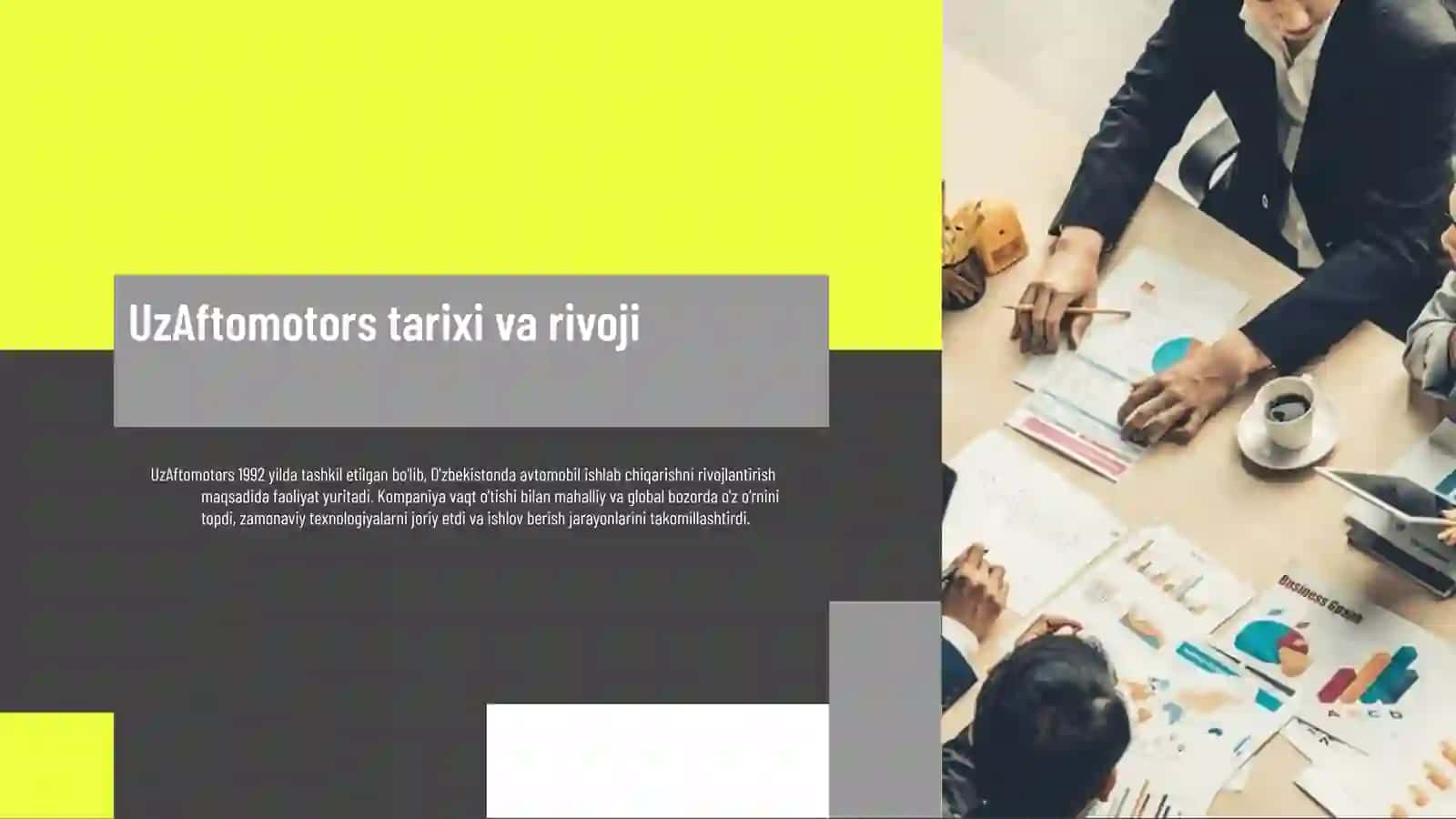 UzAftomotors Axborot resurslari va ularning amaliy misoli 4