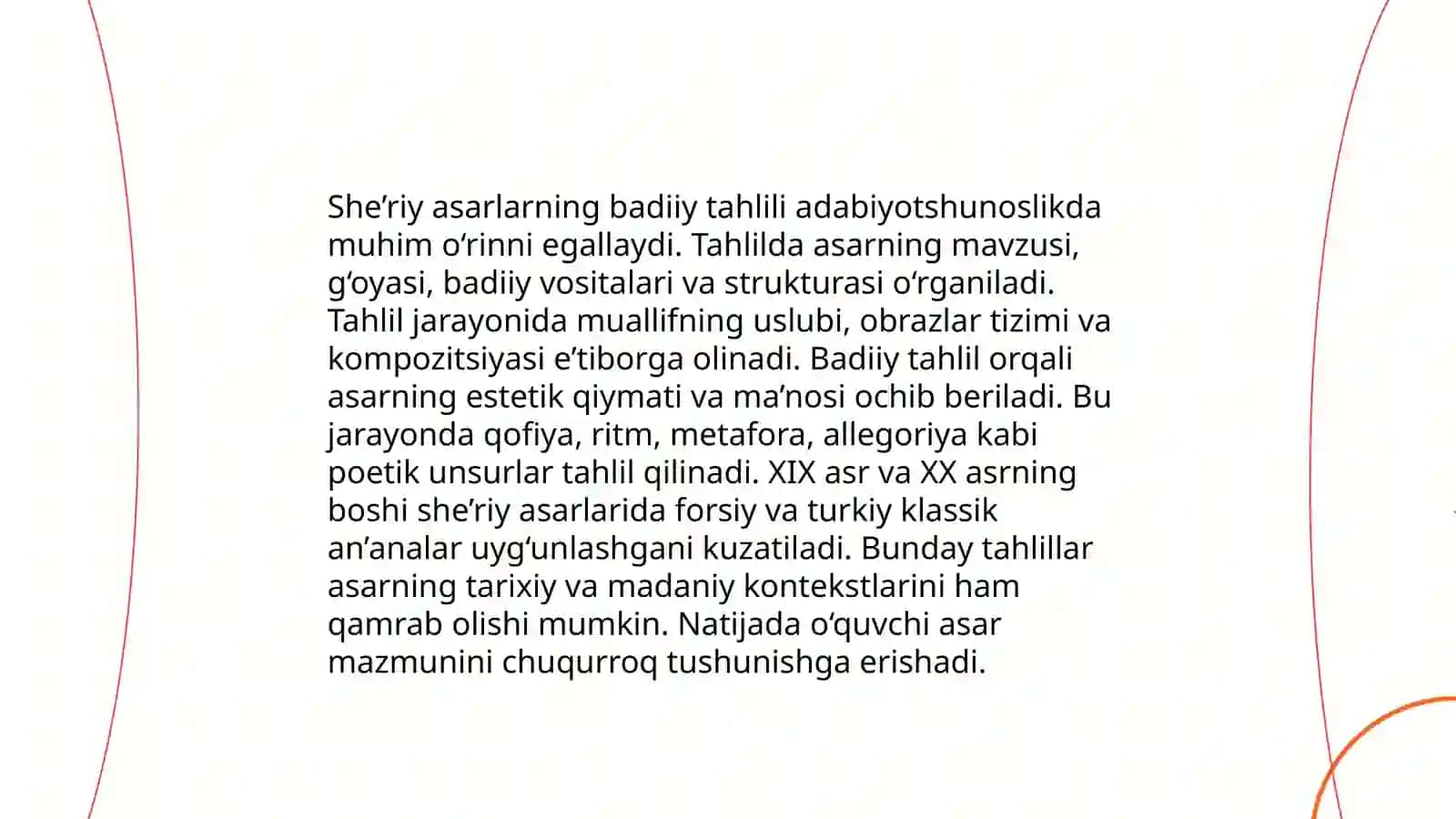 Mumtoz asarlarni tahlil qilish bo'yicha namunaviy dars ishlanmasi 4