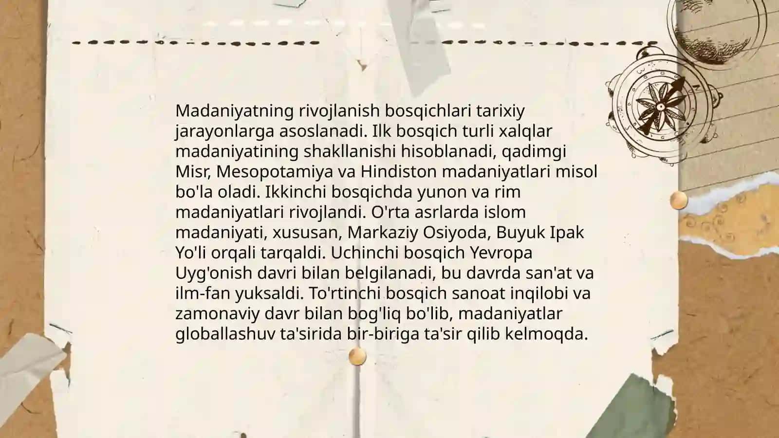Madaniyatning mohiyati 4