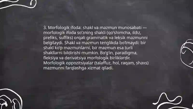Tilning ifoda va mazmun plani 4