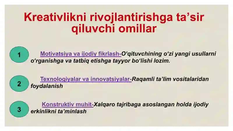 Oliy taʼlim pedagoglarida kreativ sifatlarni rivojlantirish yo‘llari 4